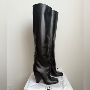 BALMAIN black Rea boots